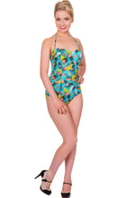 Laden Sie das Bild in den Galerie-Viewer, Badeanzug Wanderlust, Türkis