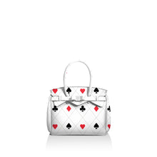 Laden Sie das Bild in den Galerie-Viewer, Handtasche Queen of Hearts, Weiss