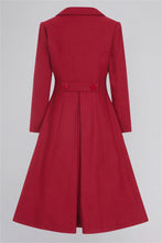 Laden Sie das Bild in den Galerie-Viewer, Swingmantel Danna, Dunkelrot
