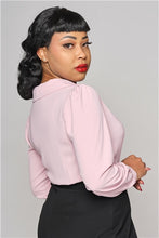 Laden Sie das Bild in den Galerie-Viewer, Bluse Pepper 40s, blush
