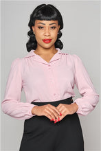 Laden Sie das Bild in den Galerie-Viewer, Bluse Pepper 40s, blush