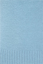 Laden Sie das Bild in den Galerie-Viewer, Chrissie Fluffy Knitted Top, Hellblau
