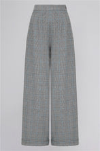 Laden Sie das Bild in den Galerie-Viewer, Hose Gerilyn Prince of Wales, Grau, Plus Size