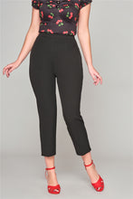 Laden Sie das Bild in den Galerie-Viewer, Hose Nora Pedal Pushers, Schwarz