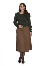 Laden Sie das Bild in den Galerie-Viewer, Strickpullover Ruth, Oliv