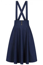 Laden Sie das Bild in den Galerie-Viewer, Swingrock Dottie mit Trägern, Denim