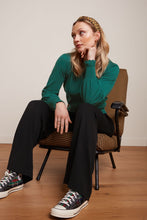 Laden Sie das Bild in den Galerie-Viewer, Bundfaltenhose Fintan Milano, Schwarz