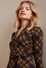Laden Sie das Bild in den Galerie-Viewer, Kleid Lola Bennet, Kariert, Plus Size
