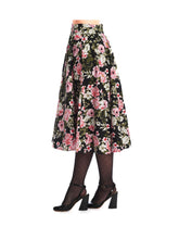 Laden Sie das Bild in den Galerie-Viewer, Swingrock Pink Bloom, Schwarz- Floral