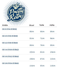 Laden Sie das Bild in den Galerie-Viewer, Swingkleid Retro 50s, Grün