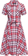 Laden Sie das Bild in den Galerie-Viewer, Blusenkleid Holzfäller, Karo
