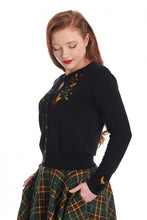 Laden Sie das Bild in den Galerie-Viewer, Cardigan Heritage Birdie, Schwarz