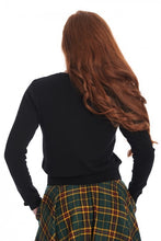 Laden Sie das Bild in den Galerie-Viewer, Cardigan Heritage Birdie, Schwarz