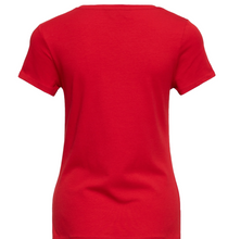 Laden Sie das Bild in den Galerie-Viewer, T-Shirt Keep Your Love Cool, rot