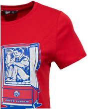 Laden Sie das Bild in den Galerie-Viewer, T-Shirt Keep Your Love Cool, rot