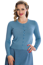 Laden Sie das Bild in den Galerie-Viewer, Cardigan Winter Storm, Blau