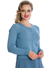 Laden Sie das Bild in den Galerie-Viewer, Cardigan Winter Storm, Blau