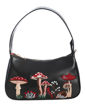 Laden Sie das Bild in den Galerie-Viewer, Tasche Woodland Hippie Vibes, schwarz