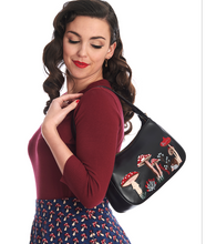 Laden Sie das Bild in den Galerie-Viewer, Tasche Woodland Hippie Vibes, schwarz