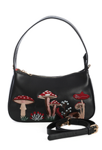 Laden Sie das Bild in den Galerie-Viewer, Tasche Woodland Hippie Vibes, schwarz