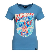 Laden Sie das Bild in den Galerie-Viewer, T-Shirt Rumble Queen, Blau