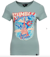 Laden Sie das Bild in den Galerie-Viewer, T-Shirt Rumble Queen, Smoke Green