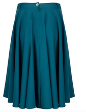 Laden Sie das Bild in den Galerie-Viewer, Tellerrock, Circle Skirt, Petrol Plus Size