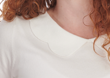 Laden Sie das Bild in den Galerie-Viewer, Top Sweet Sunny, Feinstrick, Off White