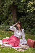 Laden Sie das Bild in den Galerie-Viewer, Tellerrock Olette, Marsala