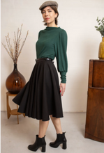 Laden Sie das Bild in den Galerie-Viewer, Tellerrock Olette, Schwarz