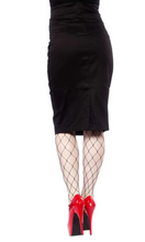 Laden Sie das Bild in den Galerie-Viewer, Bleistiftrock Fiona, Schwarz