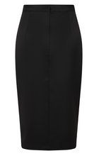 Laden Sie das Bild in den Galerie-Viewer, Bleistiftrock Scarlett, Schwarz