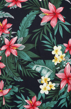 Laden Sie das Bild in den Galerie-Viewer, Swingkleid Kate Tropical, Navy