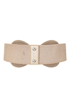 Laden Sie das Bild in den Galerie-Viewer, Gürtel , Heartbeat Elastic Belt, Gold