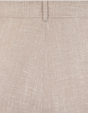 Laden Sie das Bild in den Galerie-Viewer, Highwaist Hose Martha Sand Stripe 40's , Biscuit