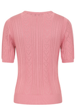 Laden Sie das Bild in den Galerie-Viewer, Top Ruby Heart, Feinstrick , Rosa