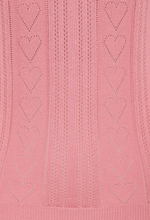 Laden Sie das Bild in den Galerie-Viewer, Top Ruby Heart, Feinstrick , Rosa