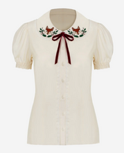 Laden Sie das Bild in den Galerie-Viewer, Bluse Basil Fox, Ivory, Plus Size