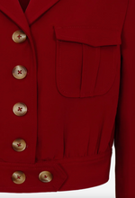 Laden Sie das Bild in den Galerie-Viewer, Jacke Ravenwood, Dunkelrot