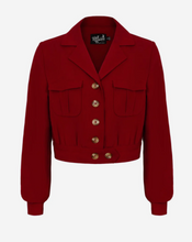 Laden Sie das Bild in den Galerie-Viewer, Jacke Ravenwood, Dunkelrot
