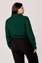 Laden Sie das Bild in den Galerie-Viewer, Jacke Ravenwood, Dunkelgrün, Plus Size