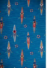 Laden Sie das Bild in den Galerie-Viewer, Swingkleid Regatta Girl, Blau, PLus Size