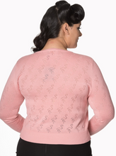 Laden Sie das Bild in den Galerie-Viewer, Cardigan Pink Goddess, Rosa, Plus Size