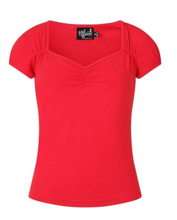 Laden Sie das Bild in den Galerie-Viewer, Top Mia ,50's Basic, Rot