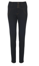 Laden Sie das Bild in den Galerie-Viewer, Jeanshose Rebell Katie, Dunkelblau