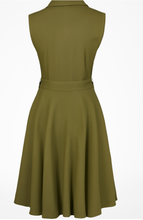 Laden Sie das Bild in den Galerie-Viewer, Swingkleid Nova, Olíve