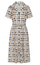 Laden Sie das Bild in den Galerie-Viewer, Swingkleid Kate Tea Time, Weiß