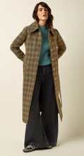 Laden Sie das Bild in den Galerie-Viewer, Mantel Arabelle Coppa Check, Bear-Brown