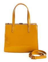 Laden Sie das Bild in den Galerie-Viewer, Vintage Tasche Sherry Lady, 40's,Senf