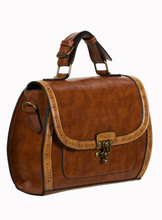 Laden Sie das Bild in den Galerie-Viewer, Vintage Handtasche Stevie, Camel